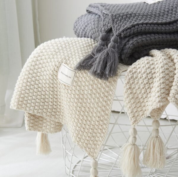 Retreat Fringed Throw - Image 5